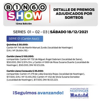 BingoShow Noetinger 